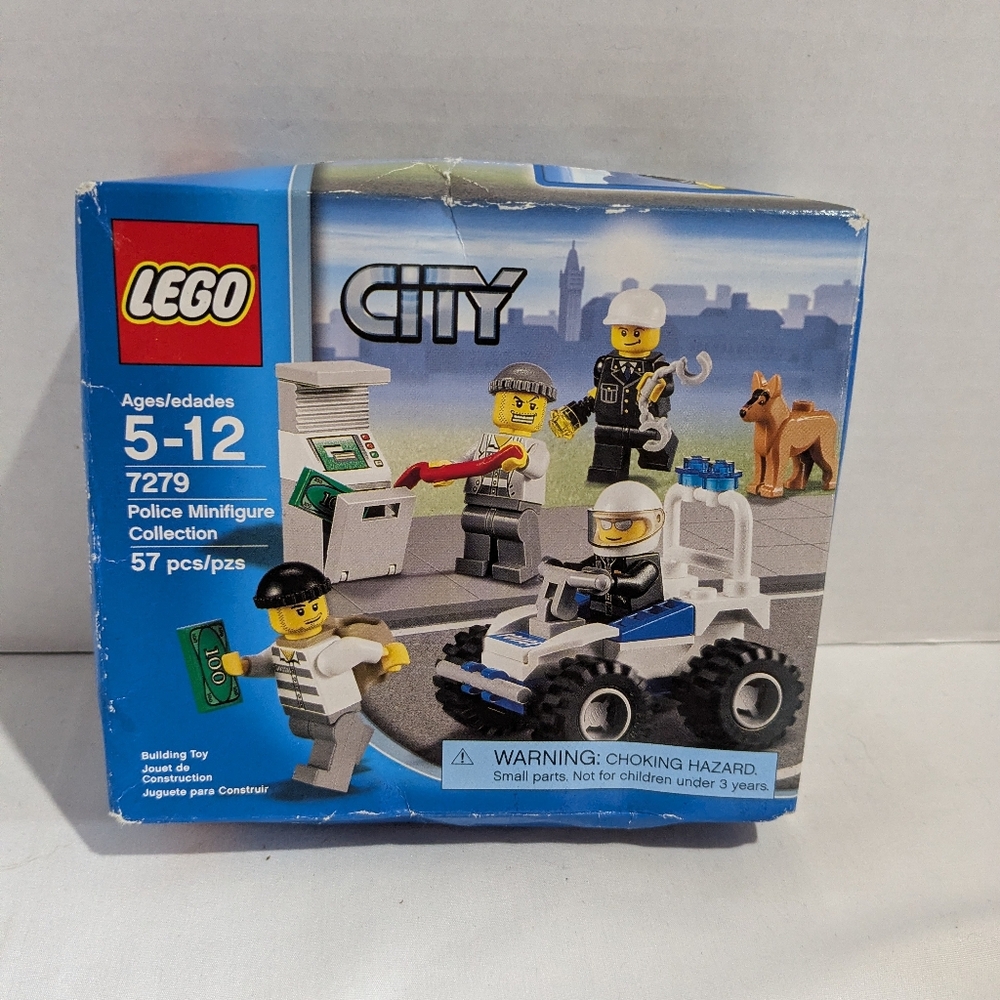 Lego Police Minifigure Collection # 7279 Building Set 2011  Sealed Retired